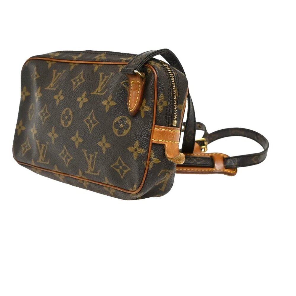 LOUIS VUITTON Marly Bandouliere Shoulder Bag Monogram Leather BN M51828